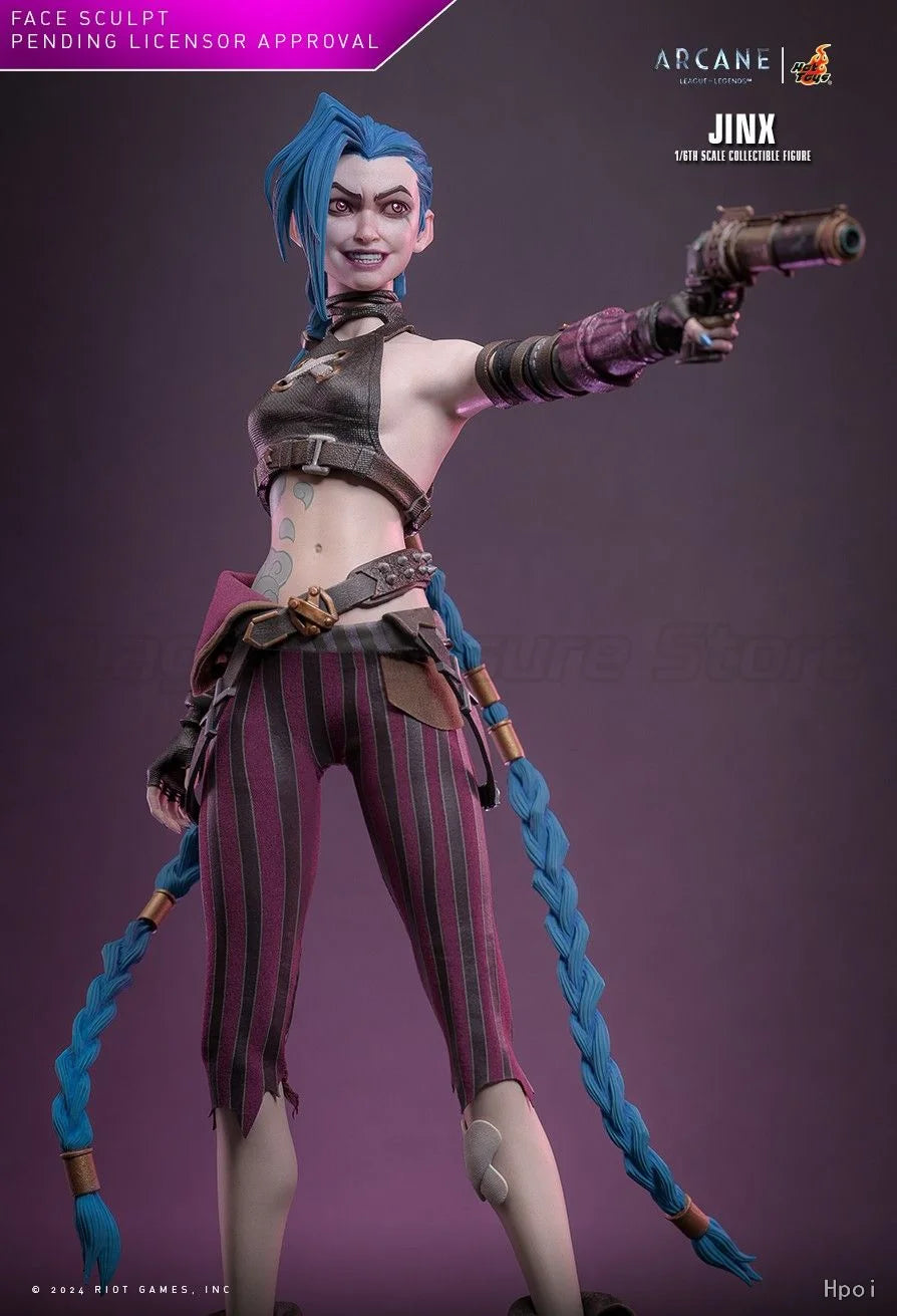 【MT】Original Hot Toys TMS137 Arcane Season 2 The Loose Cannon Jinx 1/6 Action Figure Toy Collection