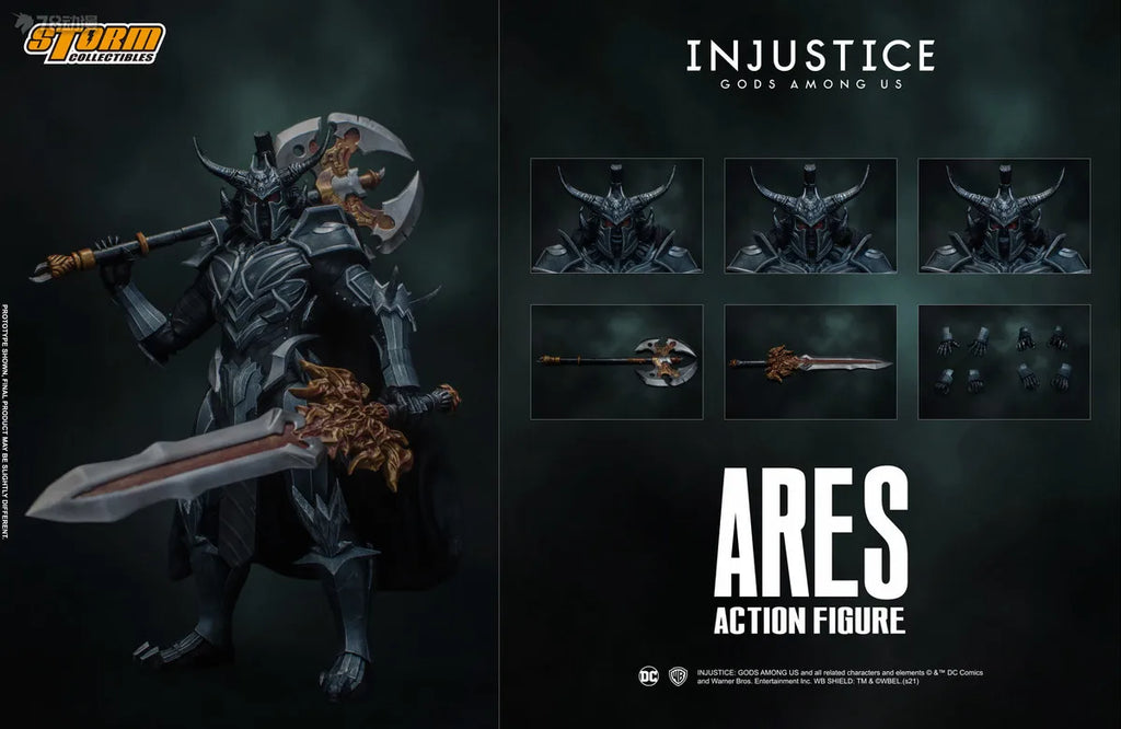 【In Stock】Original STORM COLLECTIBLES Injustice League Ares 1/12 Action Figure Toy Model Collection Gifts