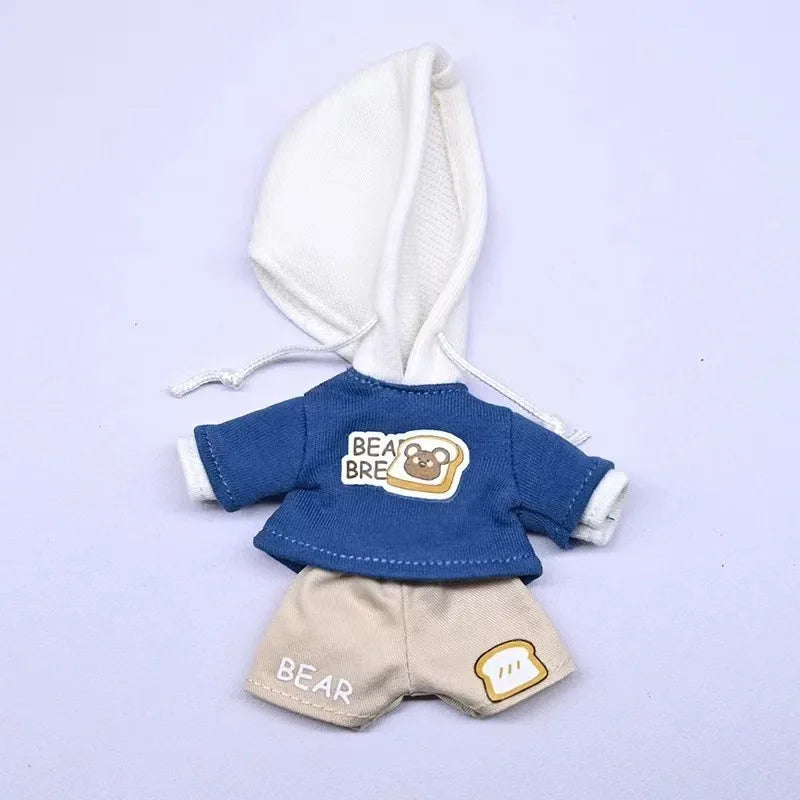 Obitsu 11 Doll Sports Hoodie Clothes Shorts Suit For OB11 Gsc 1/12 Molly Body 16~17cm BJD Doll Cloth Doll Outfit Clothes