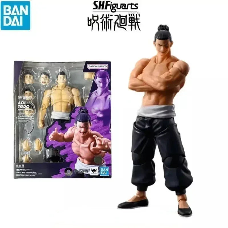 Jujutsu Kaisen Todo Aoi Satoru Gojo Itadori Yuji Fushiguro Megumi Ryomen Sukuna Bandai Original SHFiguarts SHF Anime Figures Toy
