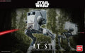 Bandai Original Star Wars Anime 1/48 AT-ST Action Figure Assembly Model Toys Collectible Model Ornaments Gifts for Children