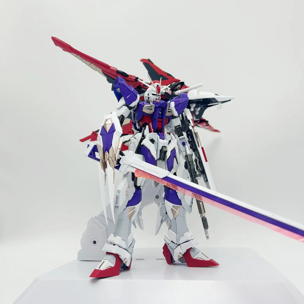 1/100 MG Force Impulse Eagle EG-01A ZGMF-X56S/α Action Figure Assembly Model Kits Alloy Skeleton Plastic Robot Collection Toys