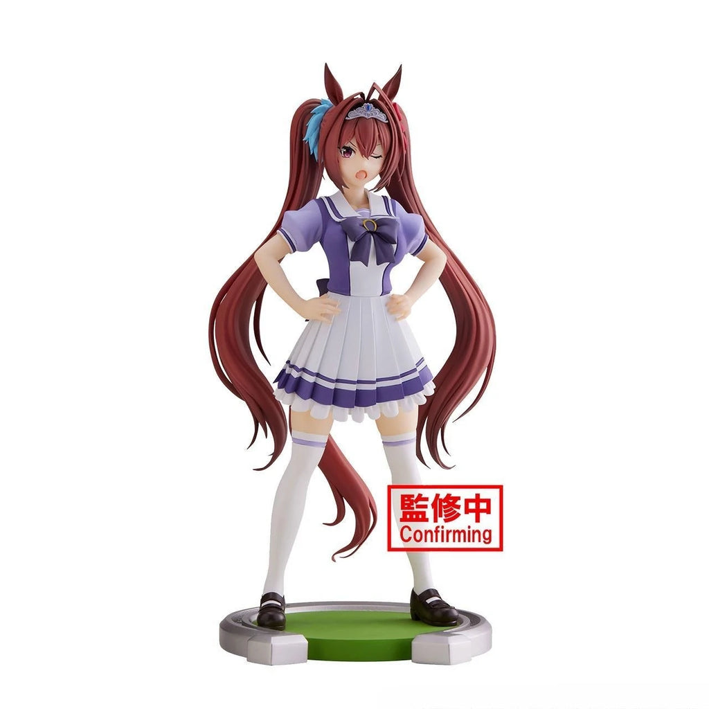 Genuine Bandai Umamusume Pretty Derby Kitasan Black Tokai Teio Tamamo Cross MR.C.B Anime Action Figures Model Toys Gift for Kids