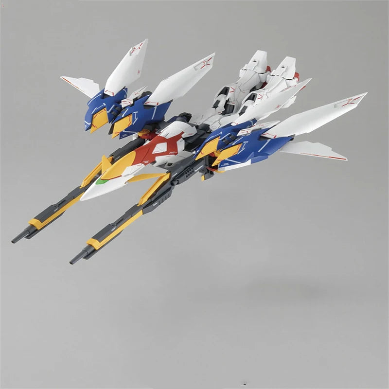 Original Bandai MG1/100 XXXG-00W0 Wing Proto Zero Gundam Gunpla Genuine Gundam Model Kit ActionFigures Assembly Model Toys Gifts