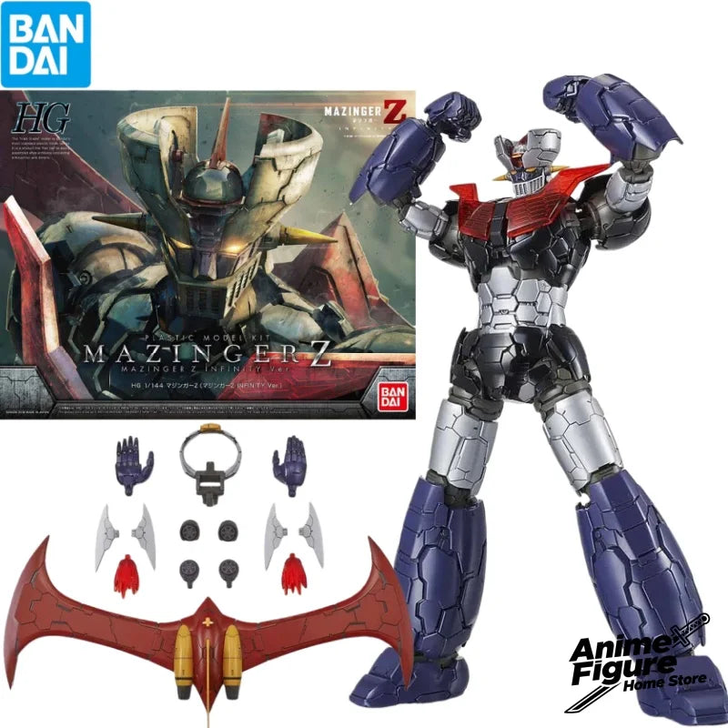100%Original in Stock Bandai HG MAZINGER Z GRENDIZER GETTER KOTETSU JEEG MAZINKAISER Grendizer U Anime Character Toy Collection