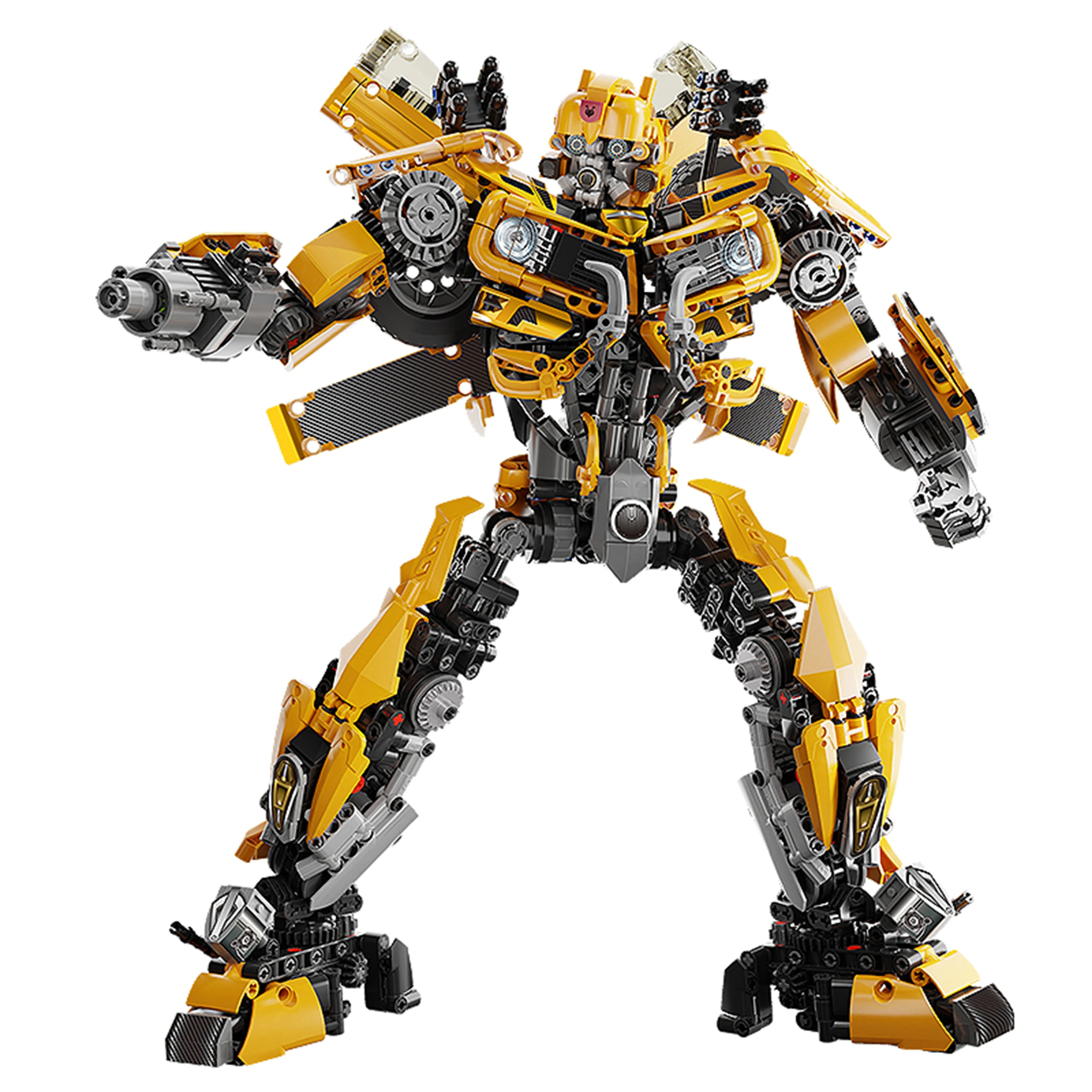 1831PCS Bumblebee B-127 Action Figure Building Block Set DIY Mecha Model Kit Inspired by Movie Hero Creative Collectible Gift