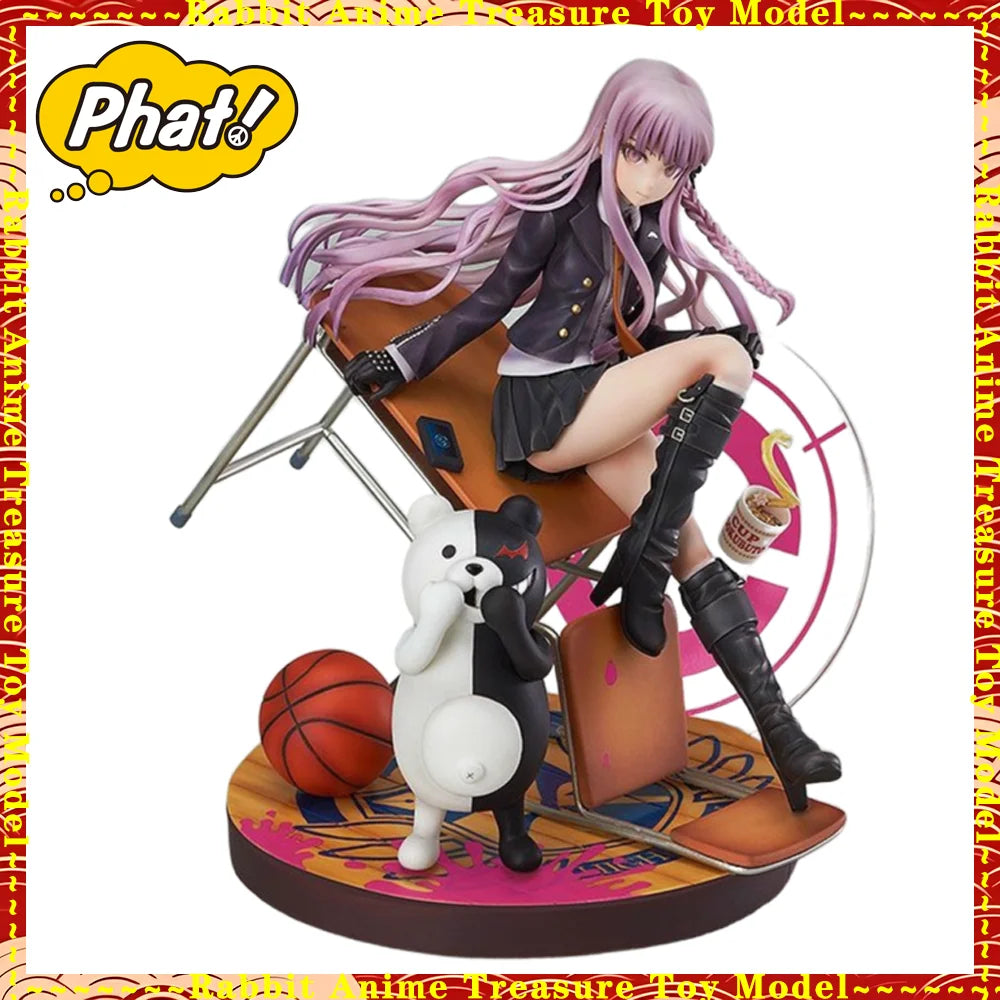 In Stock Original Genuine Phat! 1/8 Scale Danganronpa The Animation Kirigiri Kyoko PVC ABS Anime Statue Collectible Gift
