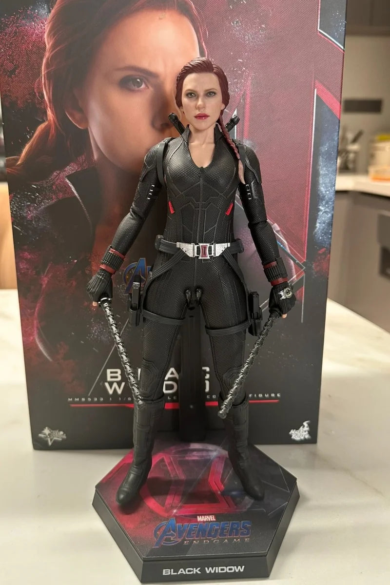 In Stock Hot Toys Avengers 4 Scarlett Black Widow 7.0 HT 1/6 MMS533 Action Figure Joint Movable Toy Birthday Collection Gift Toy