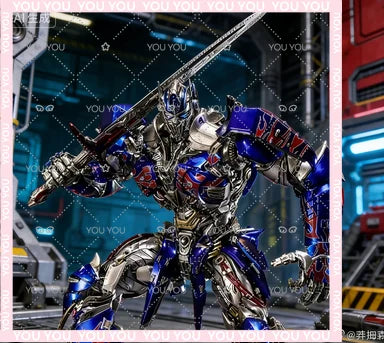Adults Fun in Stock Transformation MF-004 MF004 2.0 Knight OP Prime DLX Alloy Action Figures Toy Gift Collection