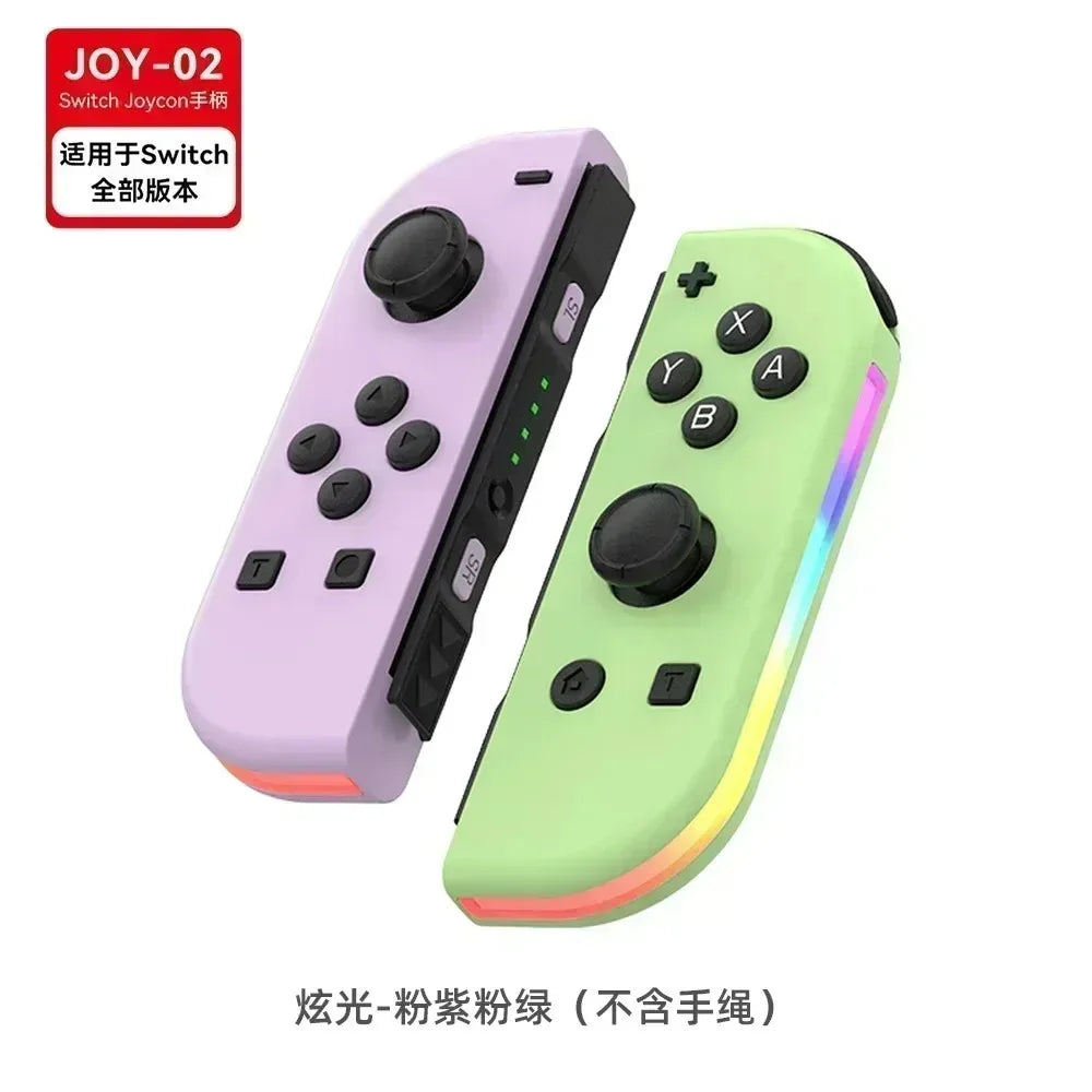 2026 New for Joycons Gamepad for Switch Bluetooth Wireless Controller Joystick with Trubo Video Game Consoles