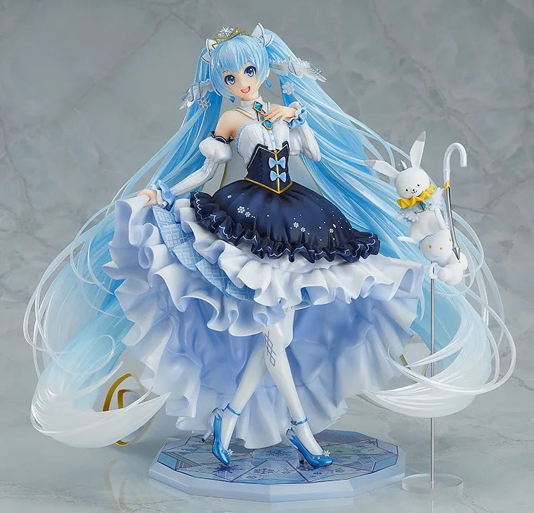 【In Stock】GSC VOCALOID Hatsune Miku Snow Princess Ver 1/7 Scale Anime Figure Collection