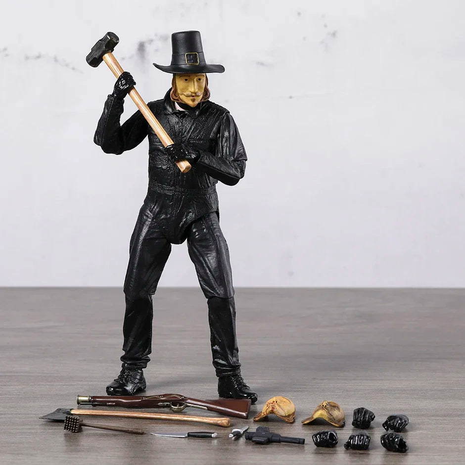 NECA Thanksgiving (2023) John Carver Ultimate Action Figure Toy Horror Halloween Gift