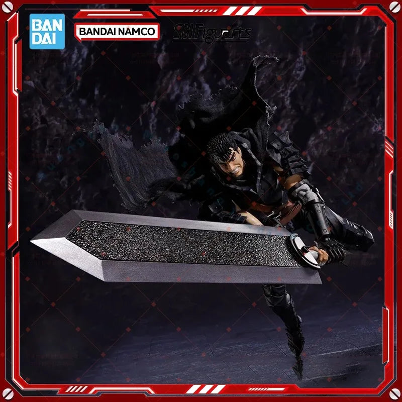 In Stock Original box Bandai S.H.Figurats SHF BERSERK GUTS BERSERKER ARMOR Figure Finished Model Anime Action Toy Gift for kids