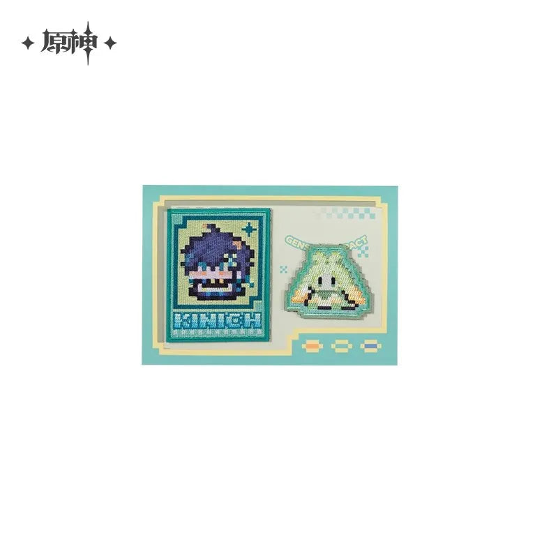 [Genuine] miHoYo Official Game Genshin Impact Kinich Cosplay Silent Mouse Pad Set Anime Cartoon Accessories Halloween Gift