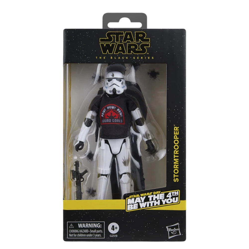 [In-Stock] Hasbro Star Wars The Black Series Stormtrooper (May the 4th Be With You) 15cm Action Figure Model Toys