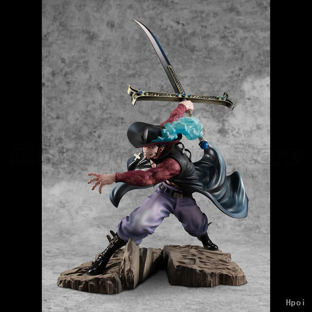 【MT】Original MegaHouse POP Maximum ONE PIECE DRACULE.MIHAWK 1/8 Scale Figure Toy Collection Ornament