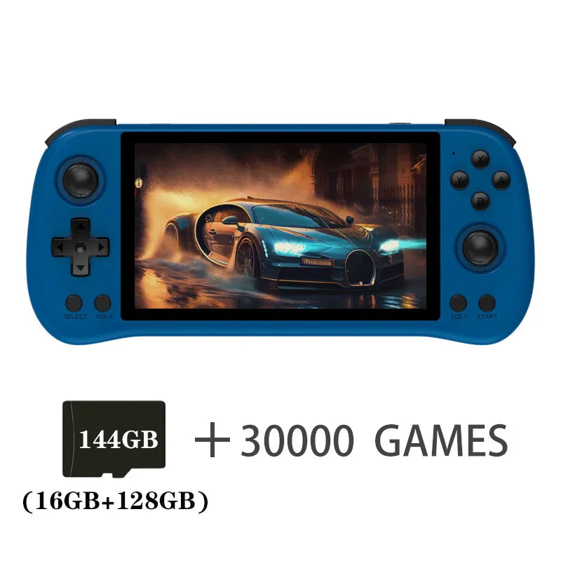 NEW X55 Portable Handheld Game Console 5.5 Inch 1280*720 IPS Screen 256GB Linux System Open-Source Retro Video Player Gifts