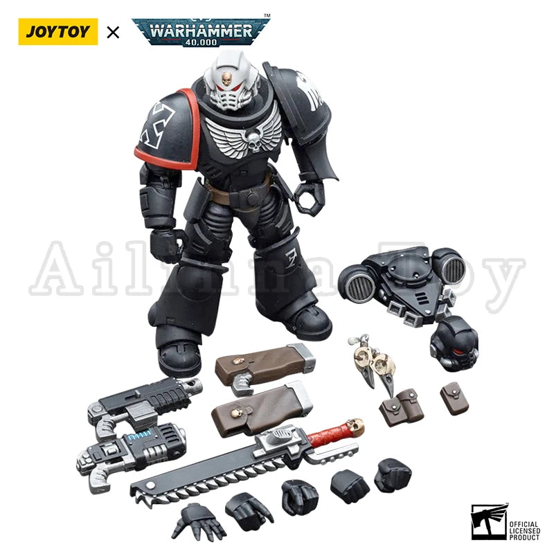 JOYTOY 1/18 Action Figure 40K Raven Guard Intercessors Ashan Re-issue Version Anime Military Model