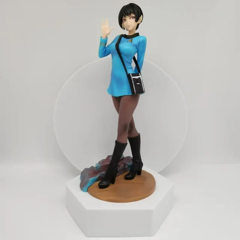 Star Trek Fire God Answering Salute Scientist Vulcan Star Wars Battle Station Pose Collectible Figure Wholesale Model Toy
