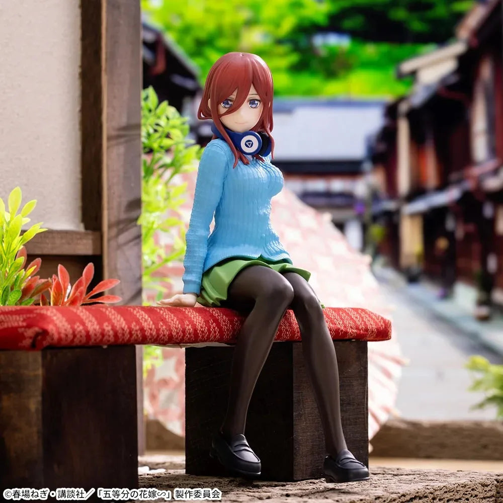 In Stock SEGA Original Genuine Premium Figure The Quintessential Quintuplets Nakano Miku 14cm Anime Collection Model Toy Figures