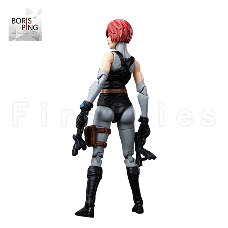 1/18 Boris Ping Toys Action Figure AK18 Series Wave 2 Agent Wang and Avina Anime Model Toy