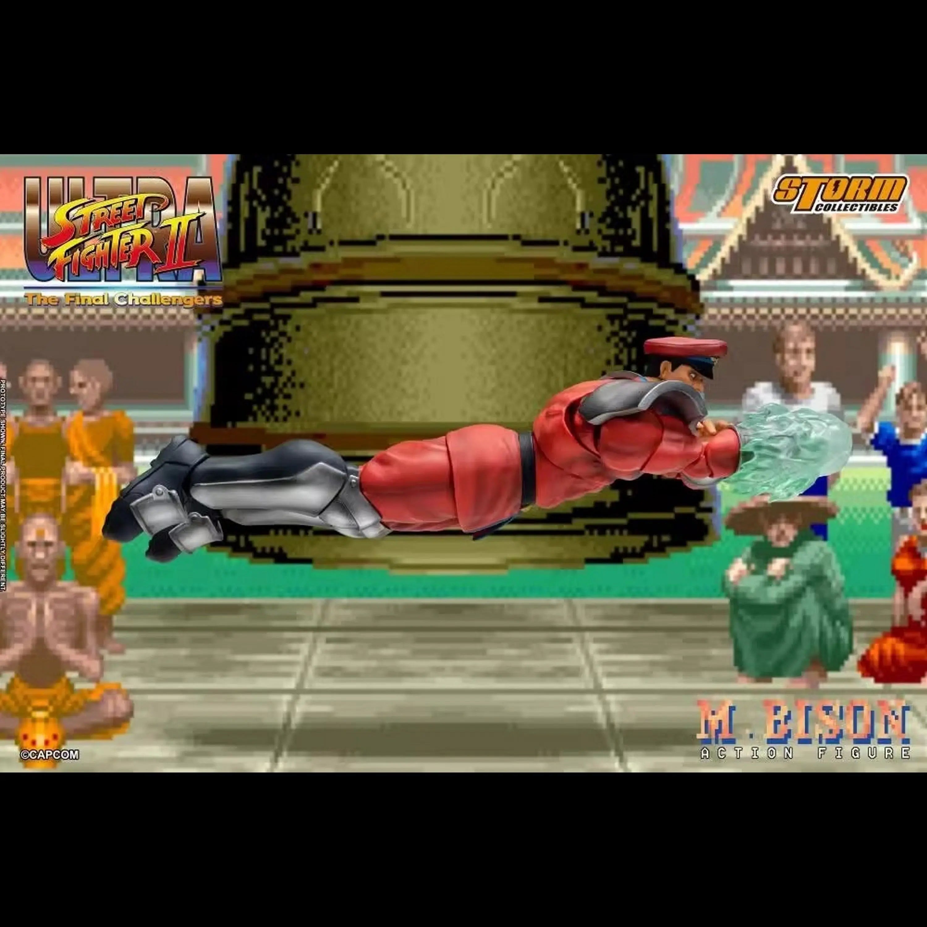 In Stock 100% Original Storm Toys ST 1/12 SF Street Fighter M·Bison Vega Anime Action Figures Toys Models PVC Gift Collector