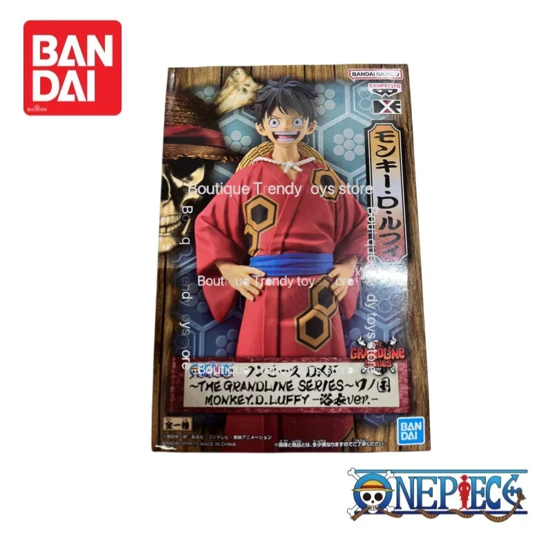 In Stock Bandai Original Banpresto One Piece Monkey D Luffy Action Figure Model Doll Brand New Boxed Figure Toys