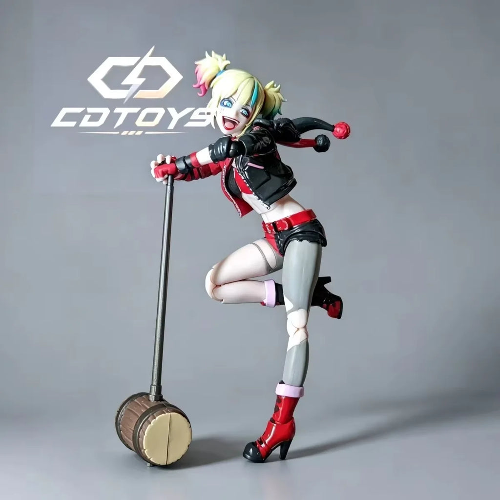 New CD Toys Harley Quinn Anime Action Figure DC Joker Figurine KO Kaiyodo Yamaguchi Model Gifts Batman Toys