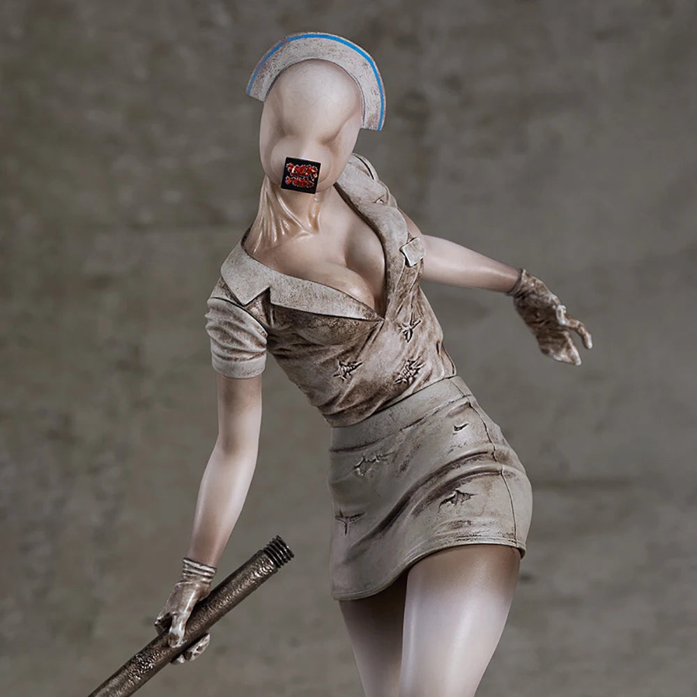 100% Original in Stock Good Smile Company Pop Up Parade Silent Hill 2 Bubble Head Nurse Anime Figure Action Figure Birthday Gift