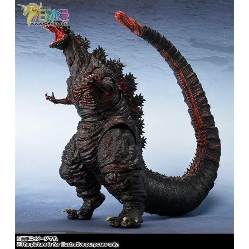 Bandai S. H. MonsterArts Products Are Movable Godzilla Fourth Form (2016) Anime Action Figure  Model Toys Model Gifts for Boys