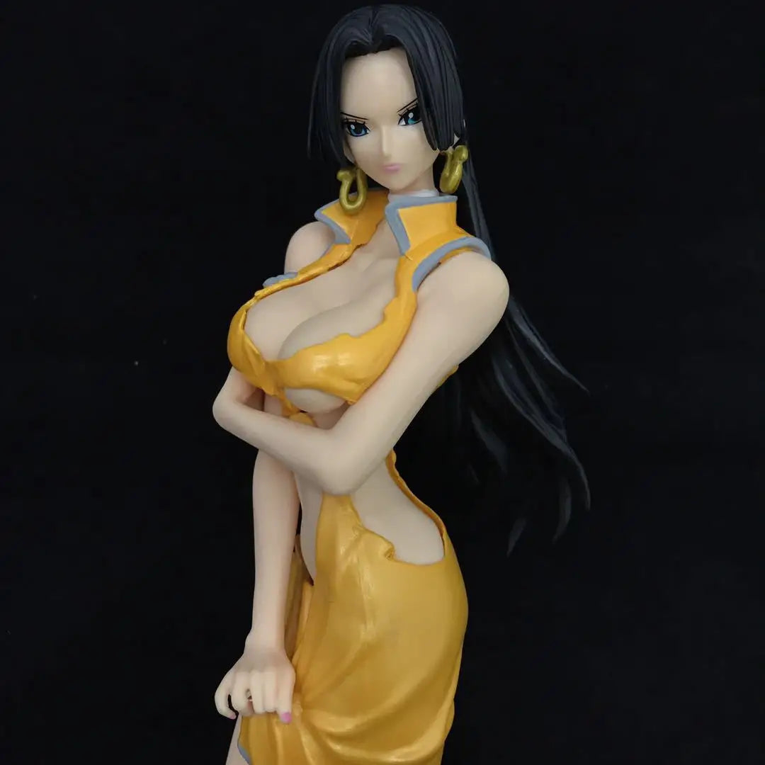 25cm Boa Hancock Action Figure Anime One Piece Figures Chi-Pao Women'S Solid Figures Collection Ornament Gifts Pvc Model Toys