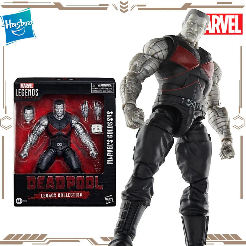 Hasbro Original Marvel Legends Deadpool Legacy Collection Colossus Action Figure Toys for Boys Girls Gift Collectible Ornaments