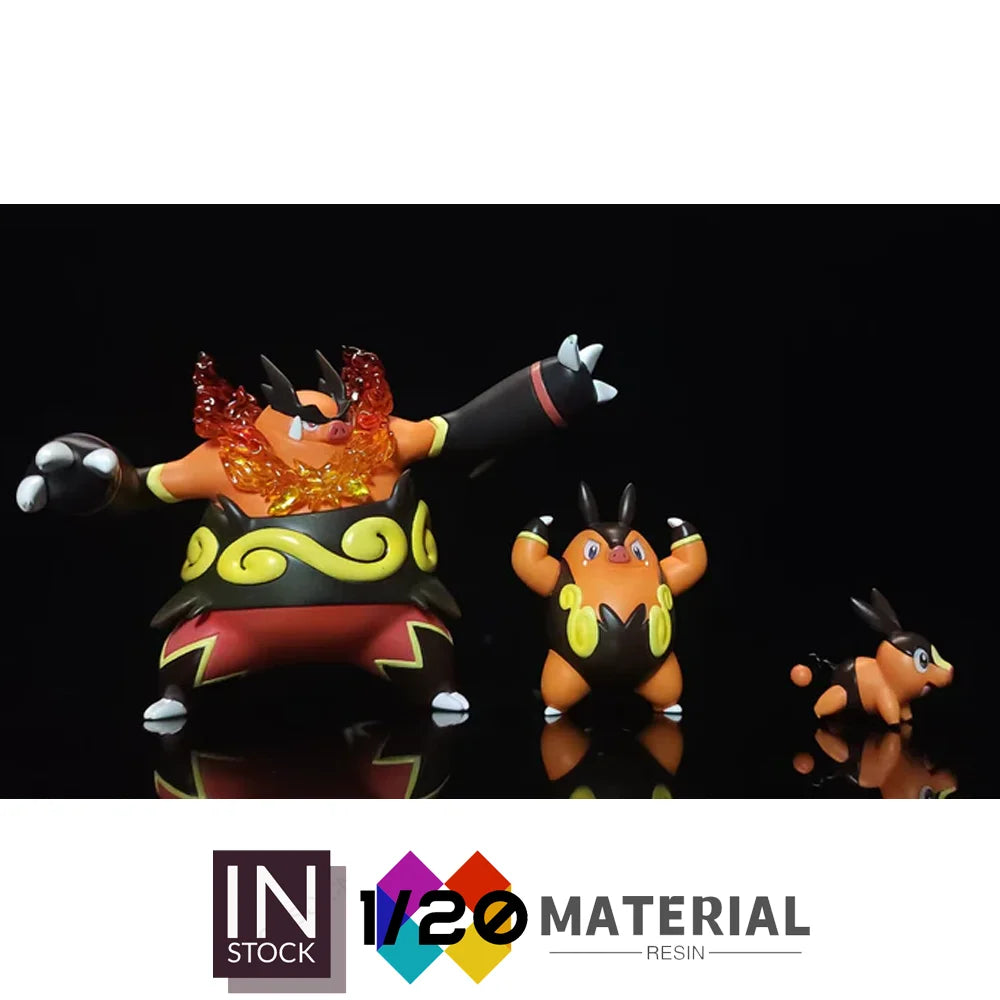 [In Stock]1/20 Resin Scale World [FT] - Emboar & Conkeldurr & Mega Lopunny[Split RE-MENT]