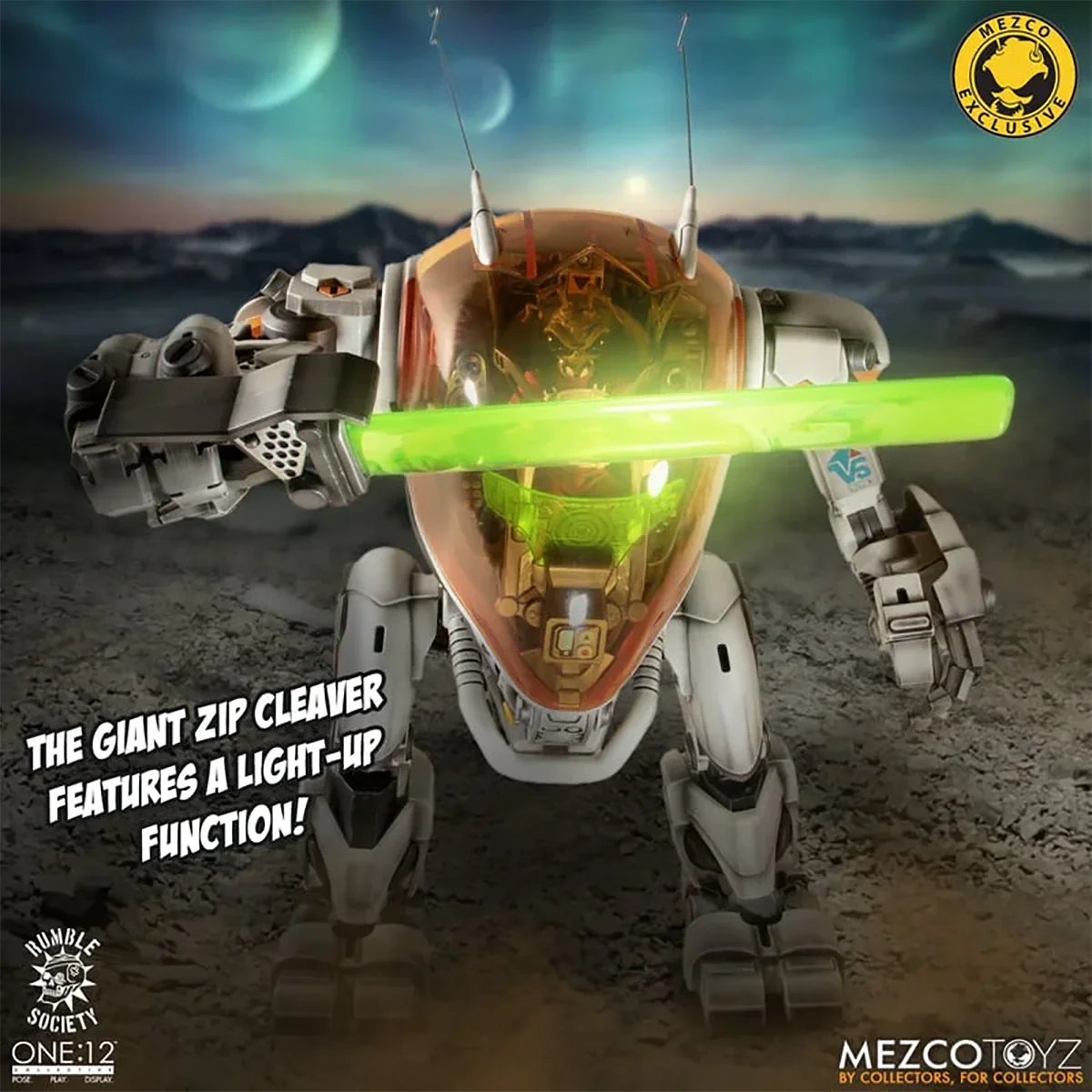 Original MEZCO One:12 Collective Void Cadet Gomez and Vortex Strike Suit Figures In Stock Action Collection Model Toys