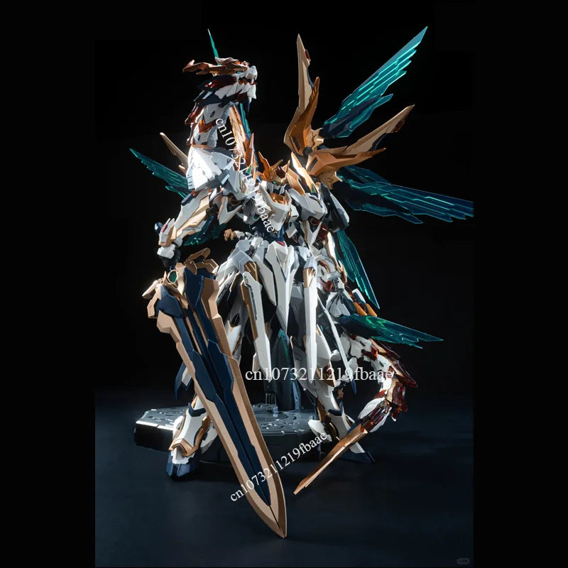 In Stock HUANG DI YING LONG MG 1/100 Assembly Model Kit EMP-01 MC-01 Alloy Skeleton Mecha Toy Action Figure Robot Kids Gifts