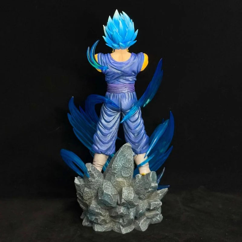 Anime Dragon Ball Z Vegetto Super Saiyan Blue Figure Gk Model Statue Collectable Ornaments Combat Action Figurine Boy Toy Gifts