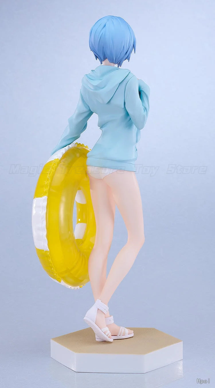 【In stock】Original GSC BEACH QUEENS PUP  S -EVA REI AYANAMI Figure Toys Gifts