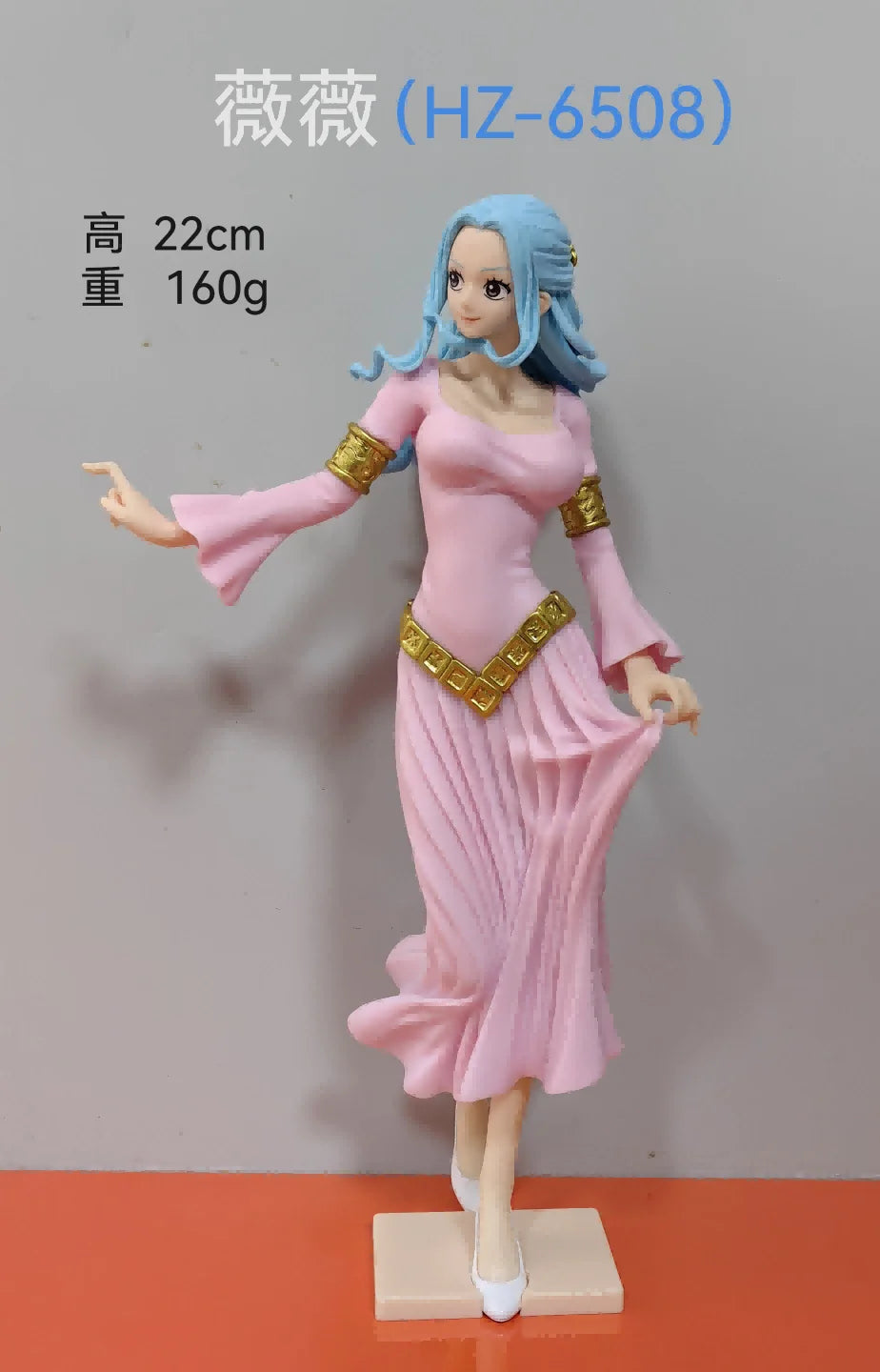 23CM Anime One Piece Nefertari D Vivi Figure GLITTER&GLAMOURS Series Model Toys and Dolls Action Figure Collection Gift PVC
