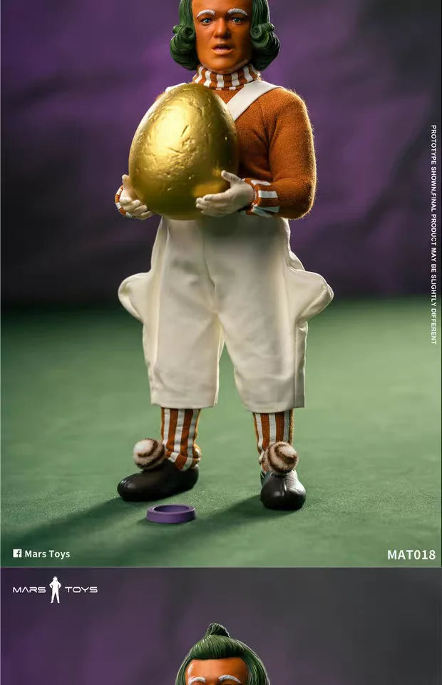 Mars Toys MAT018 1/6 Men's Soldier Candy Boss Gene Wilder Dwarf Full Set 12-inch Action Figure Collection Toy Gift
