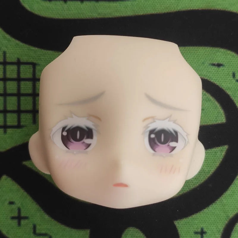 wangshi GSC Clay Man Face doll face hair doll accessories