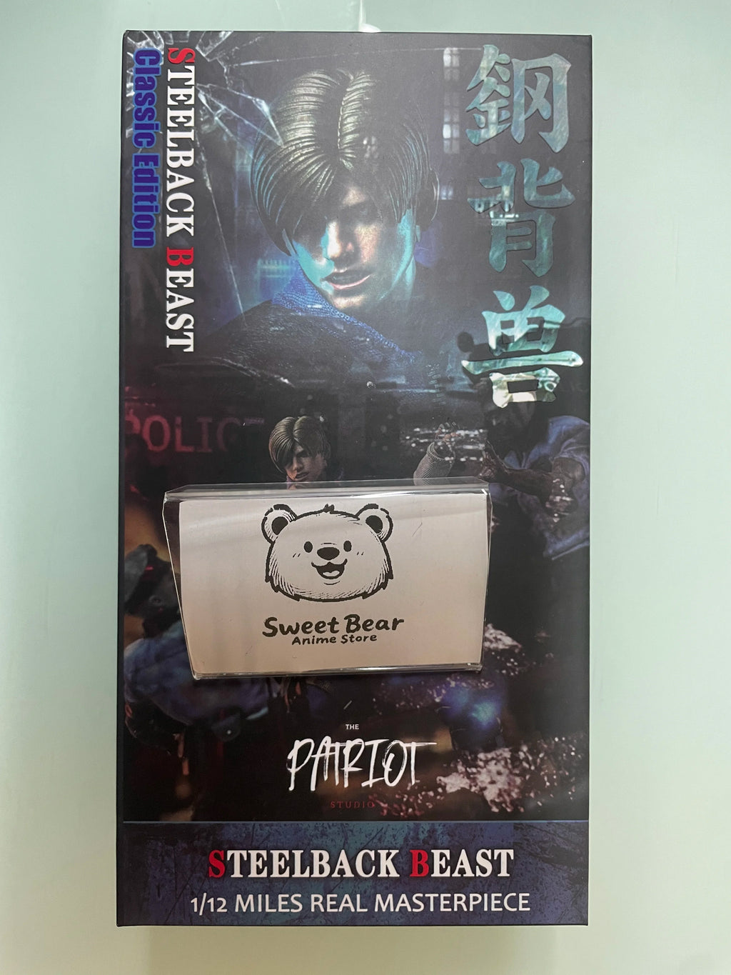 In Stock PATRIOT STUDIO Leon Resident Evil Steelback Beast 1/12 Scale Action Figure Anime Model Trendy Toys Desktop Doll