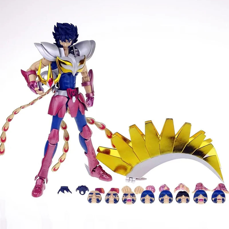 Great Toys GT Saint Seiya Myth Cloth EX Pegasus Dragon Shiryu Hyoga Cygnus Andromeda Shun Phoenix Ikki V1 Knights of the Zodiac