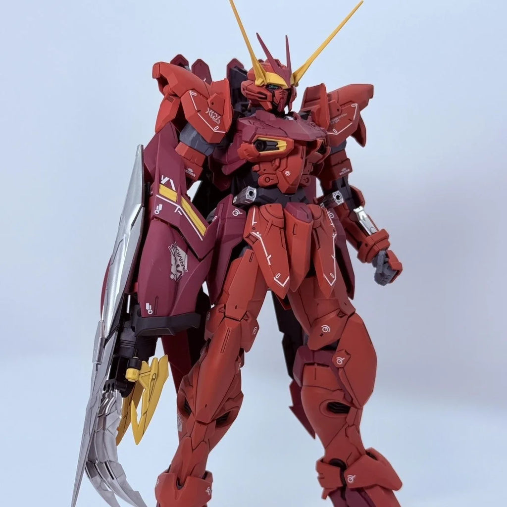 MENGHU Model  MG 1/100 PB ZGMF-X12A Testament red RGX-00 Assembly Model Kits  Anime Action Figure Robot Plastic Model Toys