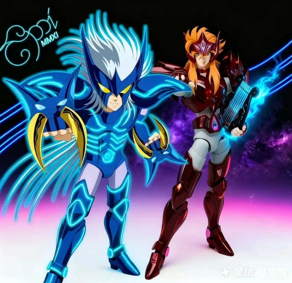 MST Model Saint Seiya Myth Cloth EX Epsilon Dzeta Fenrir Benetnasch Eta Mimir Meem Asgard Action Figure Knights of Zodiac