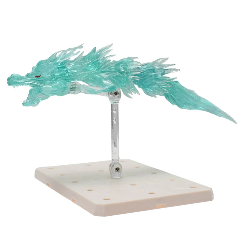 Shenron Action Figure Special Impact Effect Lightning Flame Explosion DIY Assembly Display Bracket Model Decoration Toy Gifts