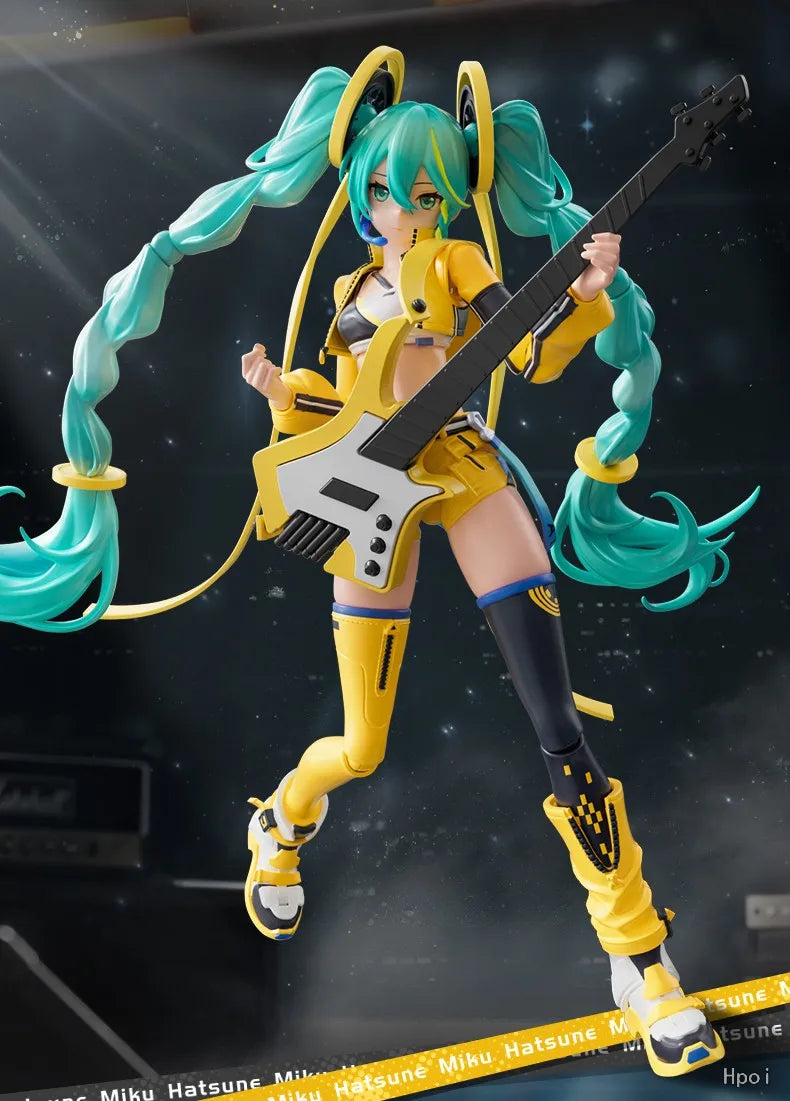 BLOKEES Miracle Edition Hatsune Miku Assembled Anime Action Figure Multi-Version Model Kit Gift for Collector & Fans Ornaments