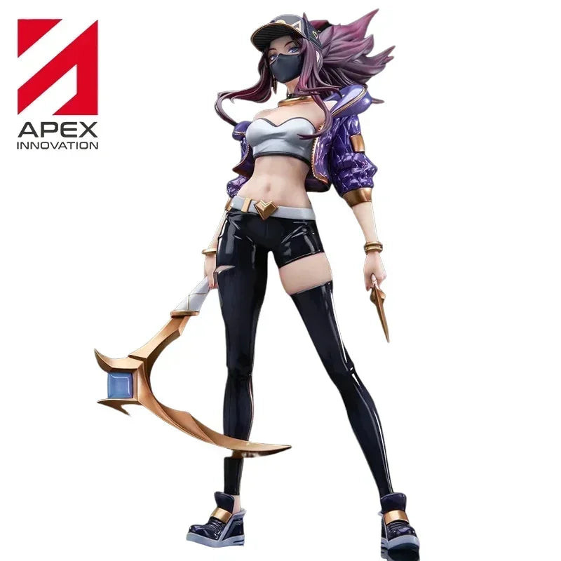 APEX INNOVATION K/DA Akali The Rogue Assassin PVC Figur Sammlermodell Figur Original