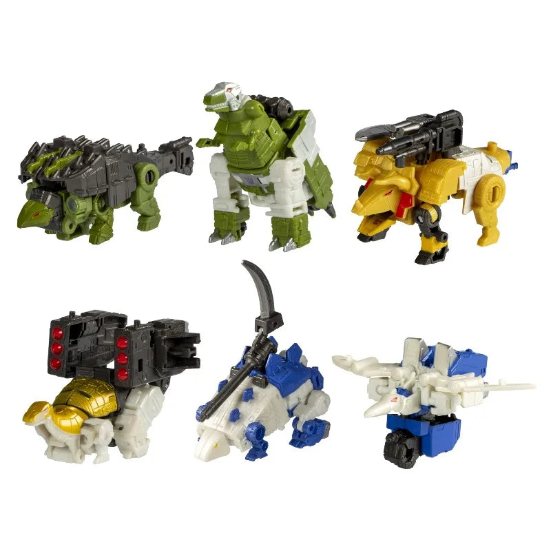 Hasbro Original Transformers Goryu Gairyu Yokuyu Kakuryu Rairyu dinoking Action Figure Toys for Boys Girls Gift Collectible