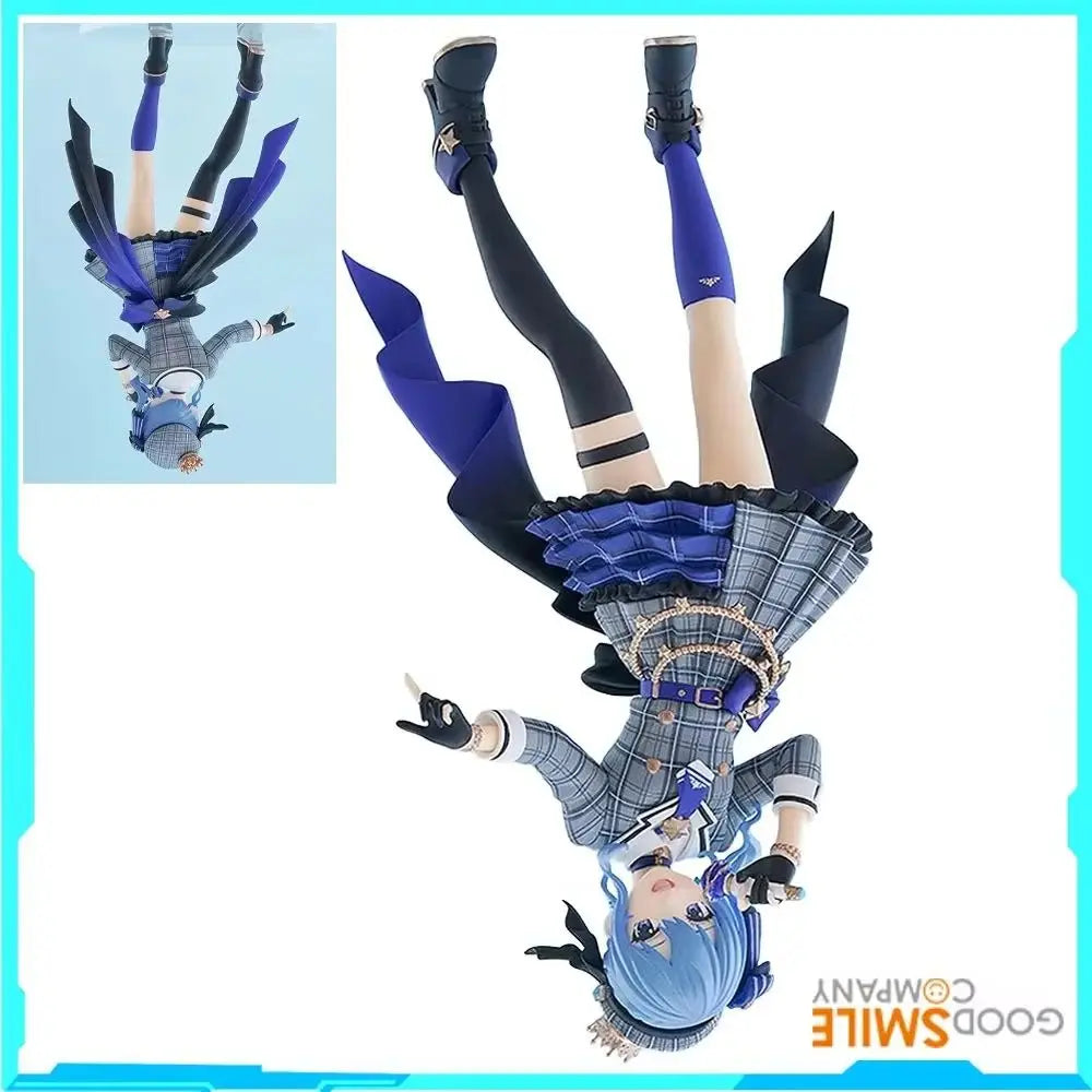 100% Original Good Smile Company Pop Up Parade Hololive Hoshimachi Suisei Anime Figure Model Decoration Collection Birthday Gift