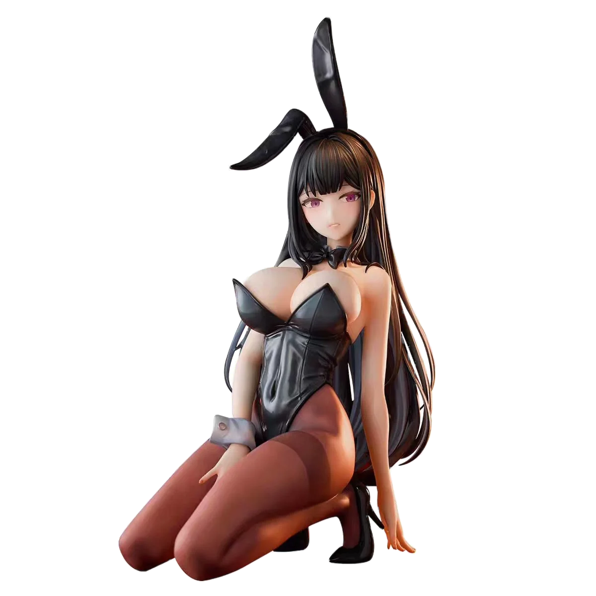 18CM Anime Bunny Girl Hina Figure Sakurajima Mai Black Silk Sexy PVC Detachable Adult Series Peripheral Collection Display Gift
